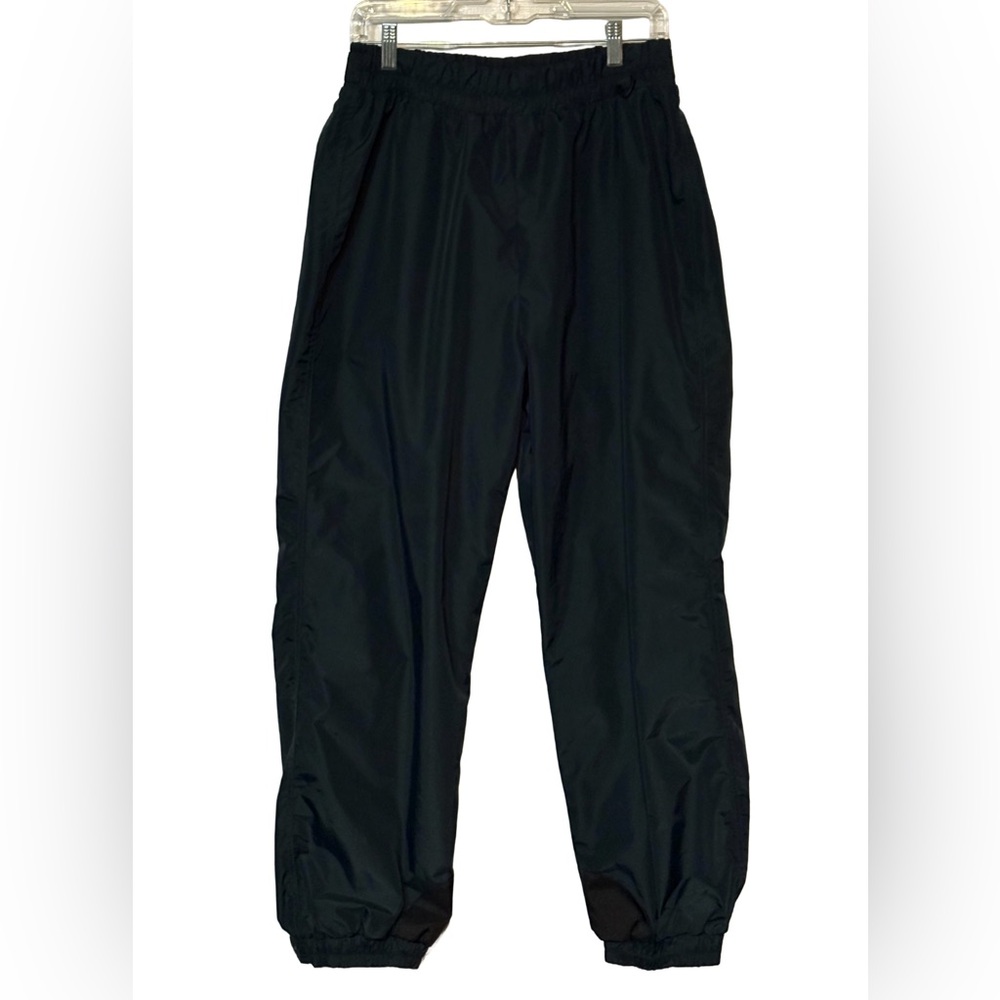 Vintage Columbia 🏔 Nylon Pull-On Wind Snow Pants Women’s L Black